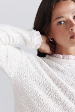Springfield Cervantes neck fine knit jumper