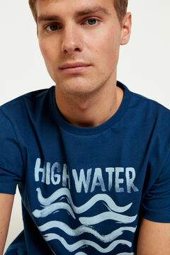 Springfield High Water T-shirt blue