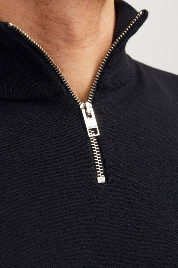 Jack & Jones Regular fit jumper Crna