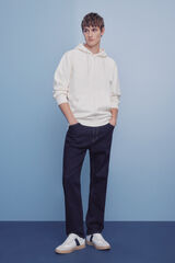 Springfield Straight fit desized wash jeans blue