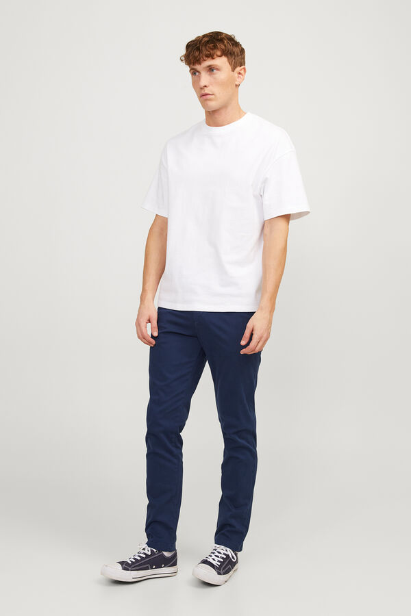 Jack & Jones Cal&ccedil;as chinos slim fit azul