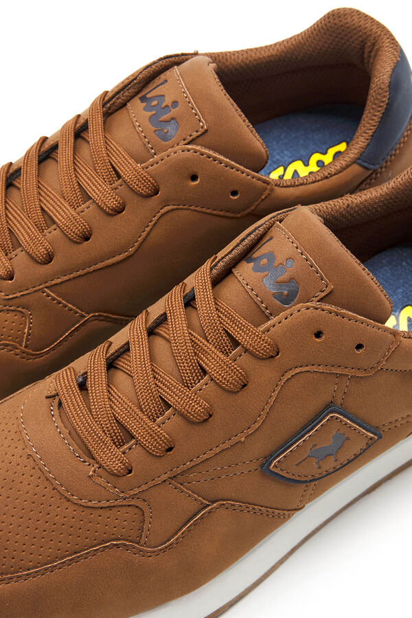 Lois Zapatilla tiempo libre running beige