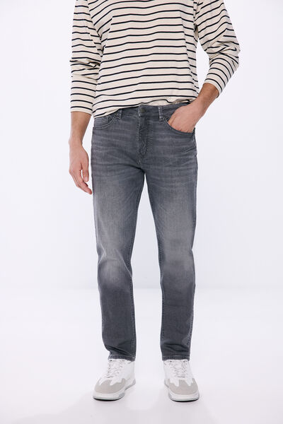 Springfield Jean slim gris foncé gris