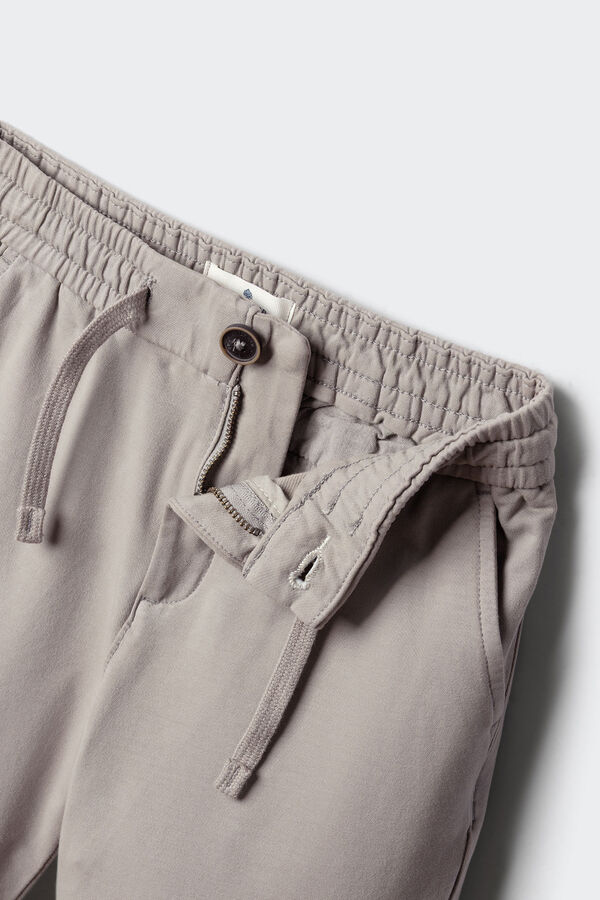 Springfield Kids Pantal&oacute;n chino comfort knit ni&ntilde;o gris