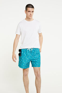 Springfield Printed swimming shorts mallow