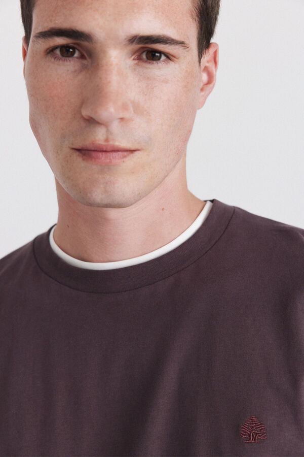 Springfield Soft long sleeve basic shirt printed