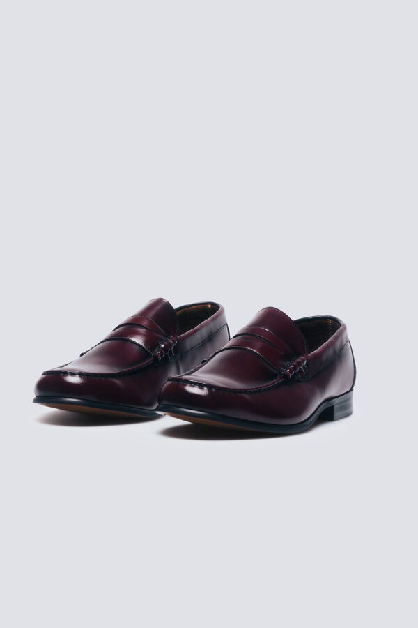 Springfield leather moccasin mask red