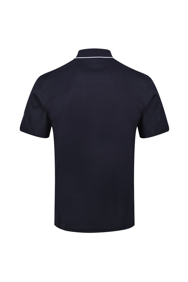 Springfield Piqué polyester polo shirt navy