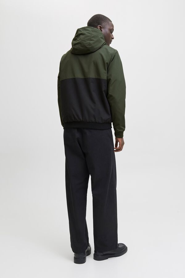Jack & Jones Hooded bomber jacket green