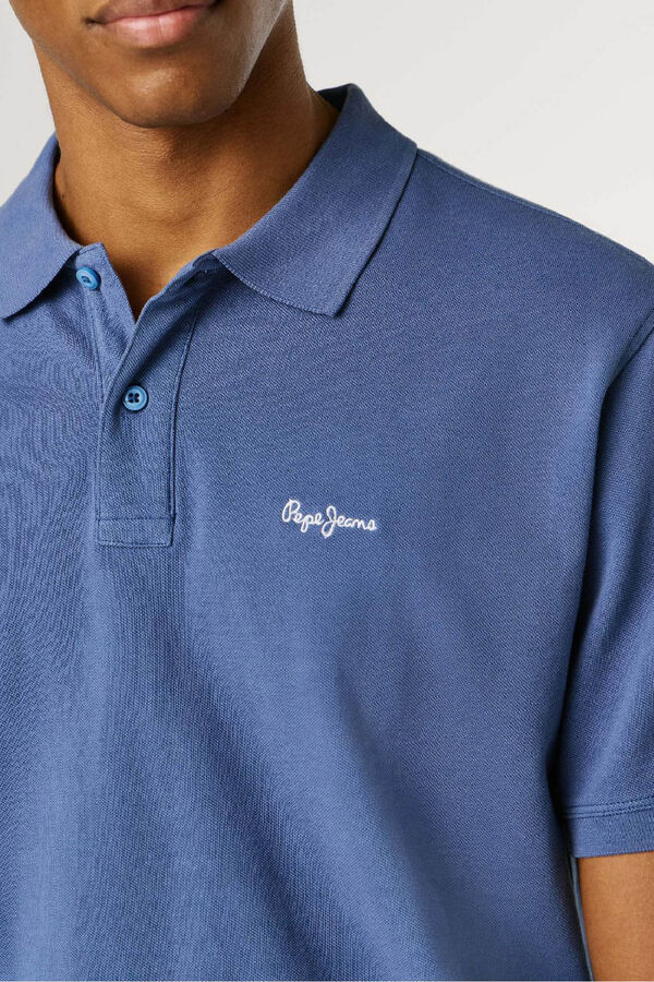 Pepe Jeans Short sleeve polo shirt blue
