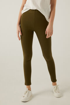 Springfield Legging basique coton biologique vert