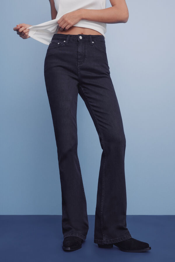 Springfield Jeans bootcut negro