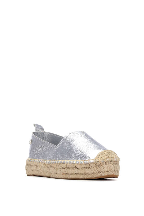 XTI Flat Jute Espadrille grey