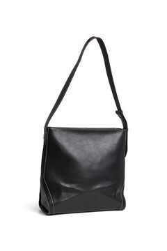 Pieces Faux leather shopper bag