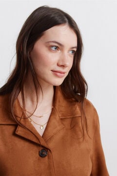 Springfield Blejzer jakna od sintetičkog antilopa