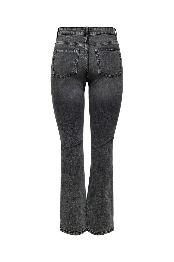 JDY Zuglasche mit hoher Taille Grau