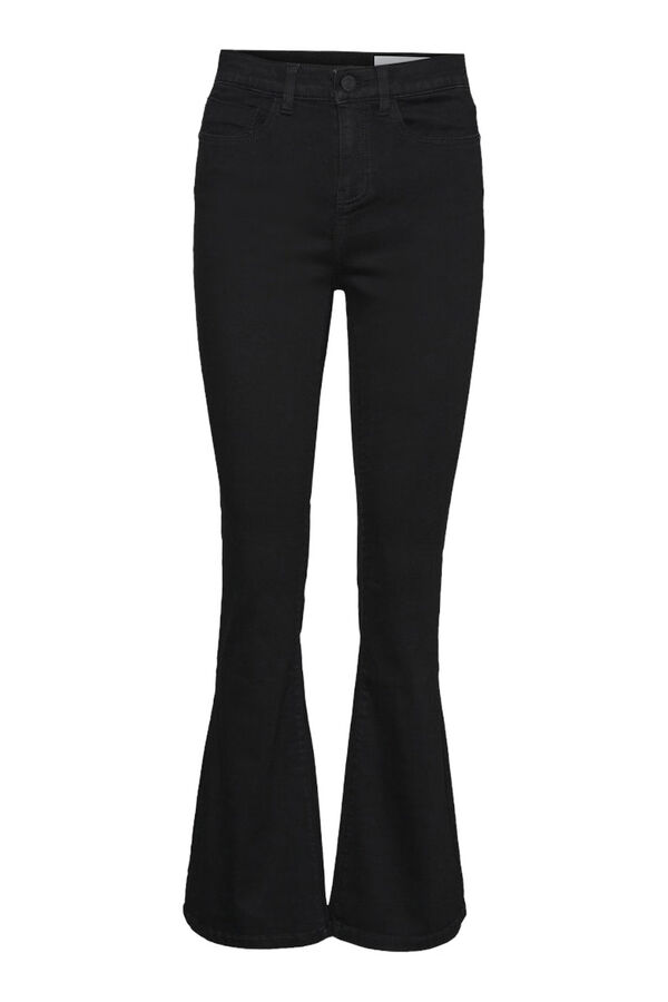 Noisy May Black flared jeans black