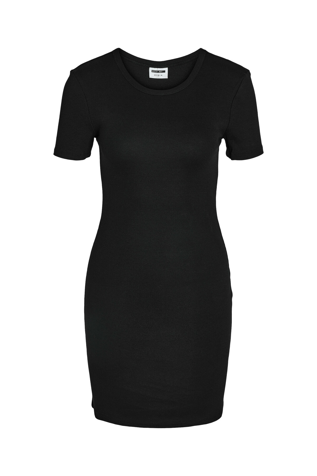 Noisy May Vestido curto manga curta