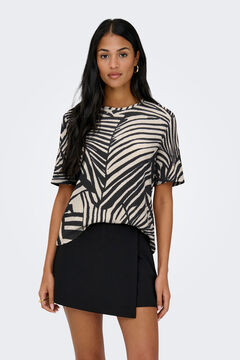 JDY Camiseta manga corta textura