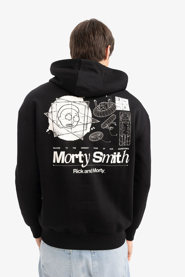 DeFacto Sudadera Rick And Morty negro