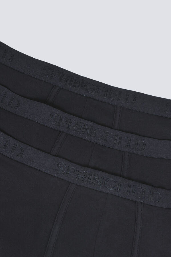Springfield Pack 3 basic boxers black