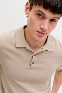 Jack & Jones Polo aus Baumwollstrick im Regular Fit
