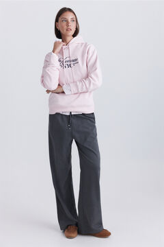 Springfield Sudadera texto capucha