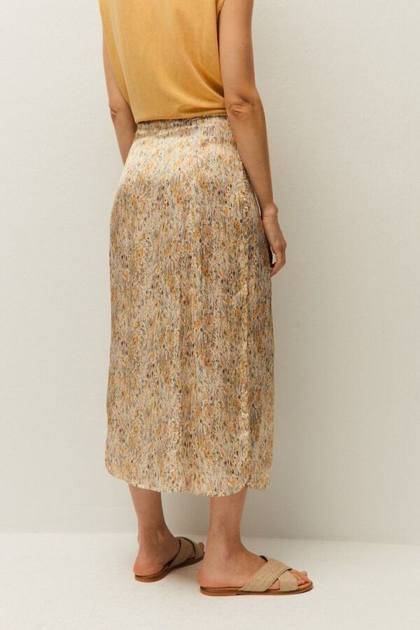 Systemaction Printed long skirt printed