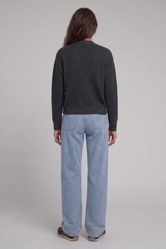JJ REBEL Loose wool cardigan
