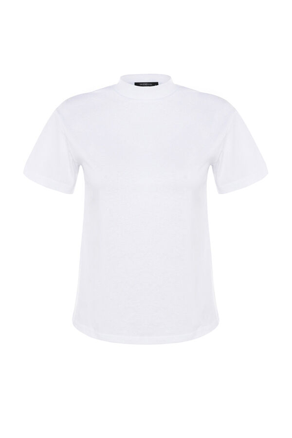 Trendyol Pack of 2 short sleeve T-shirts white