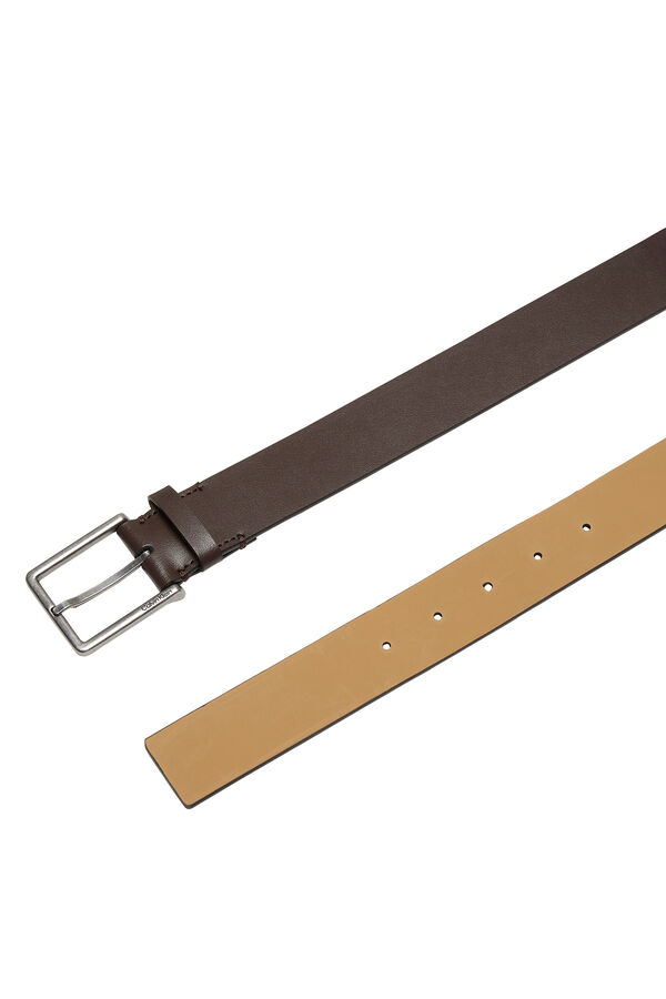 CK Jeans Cintur&oacute;n de piel marr&oacute;n