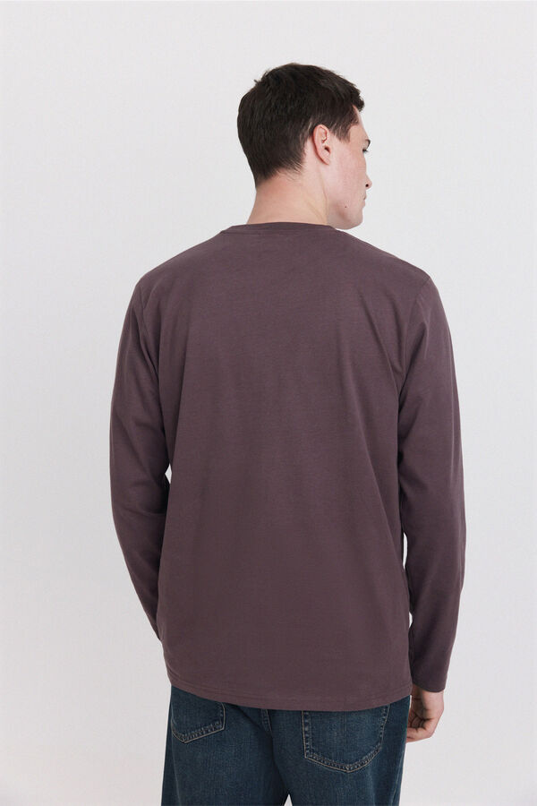 Springfield Soft long sleeve basic shirt printed