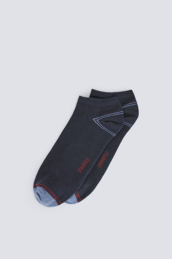 Springfield Basic ankle sock blue