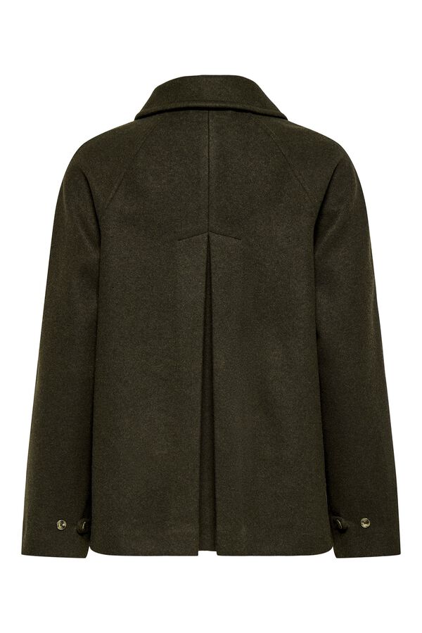 Only Short cloth coat nude