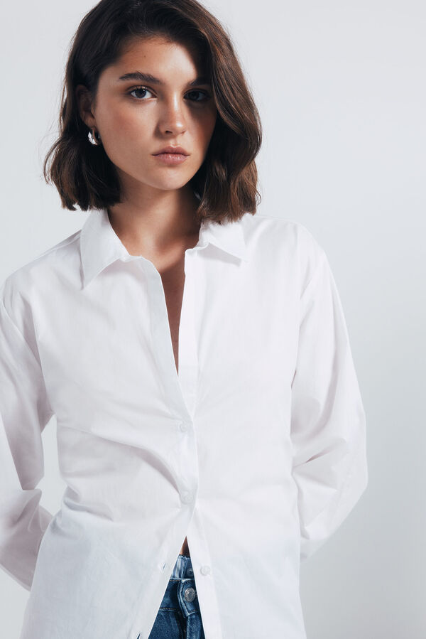 Springfield Oversized shirt white