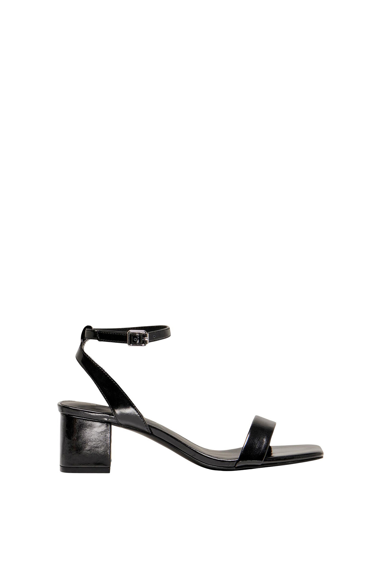 Heating Up Rhinestone Sandals in Black - Frock Candy