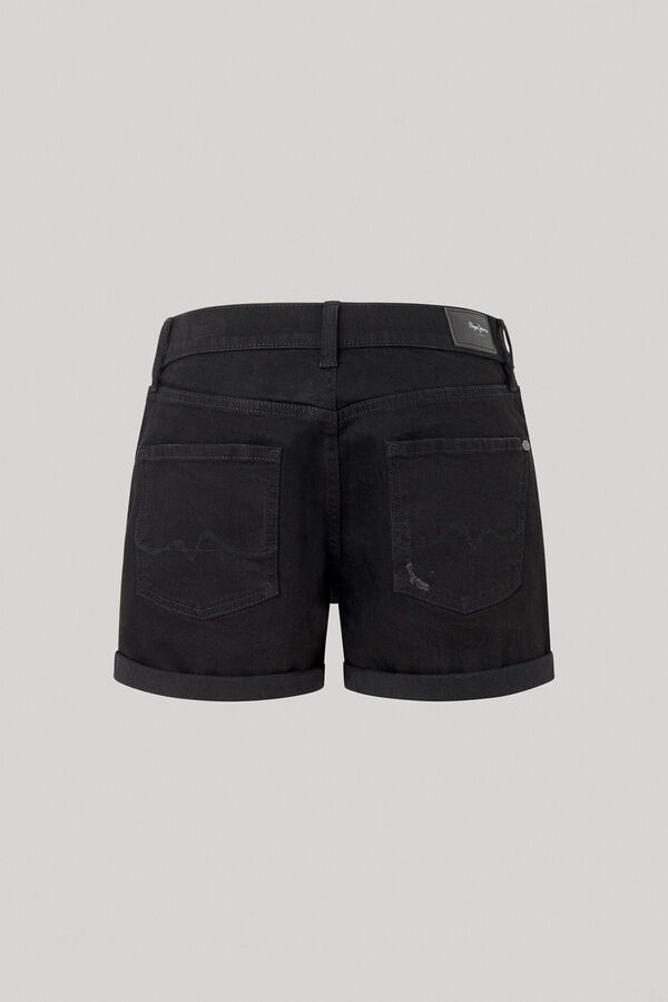 Springfield High-rise shorts crna