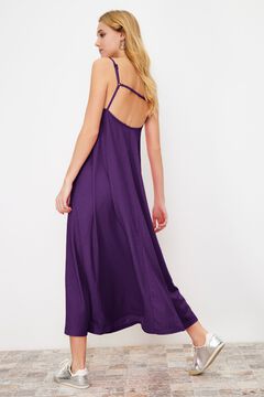 Trendyol Vestido maxi com costas abertas
