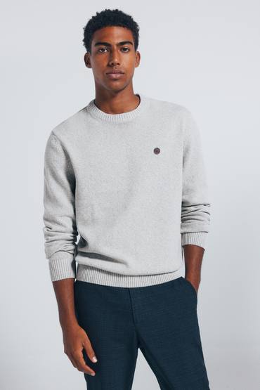 Springfield Pull Homme - Chandail En Coton, Style Urbain Et Confortable Springfield Pull Homme - Chandail En Coton, Style Urbain Et Confortable