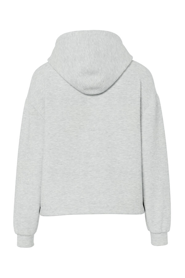 Pieces Essential sweatshirt grey