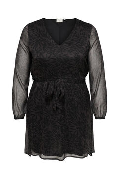 Only Carmakoma Vestido corto gasa talla grande