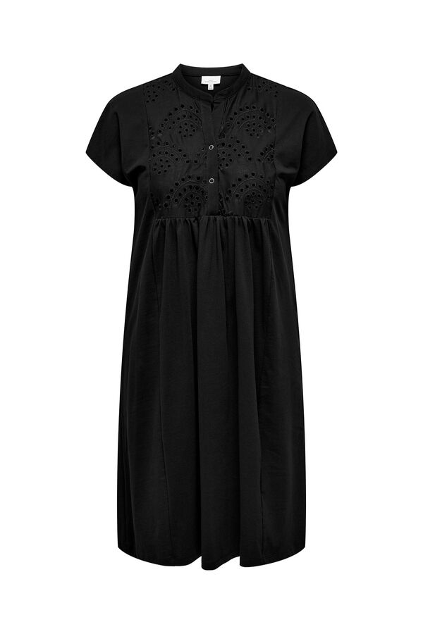 Only Carmakoma Plus size midi dress black
