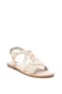 XTI Sandalia estilo macram&eacute;
