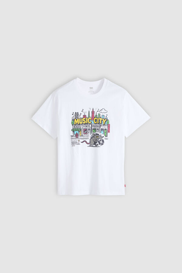 Levi's Short sleeve graphic T-shirt white