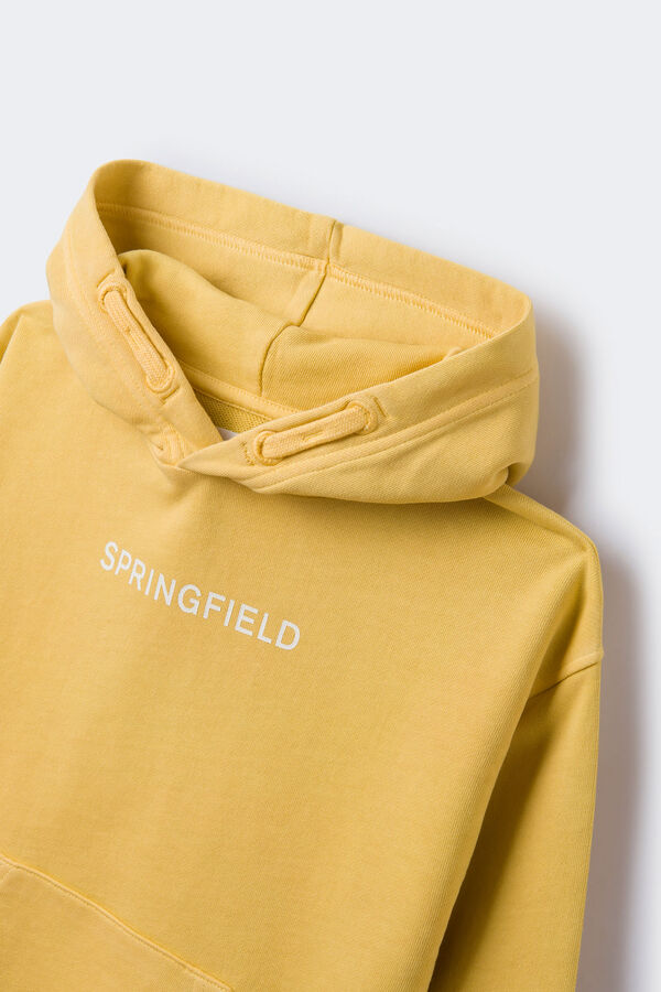 Springfield Boys' logo hoodie s uzorkom
