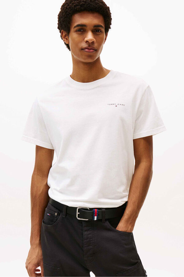 Tommy Jeans Slim short-sleeve T-shirt white