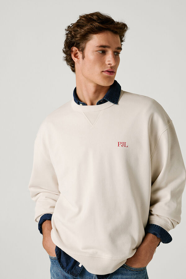 Pepe Jeans  Long-sleeved sweatshirt beige