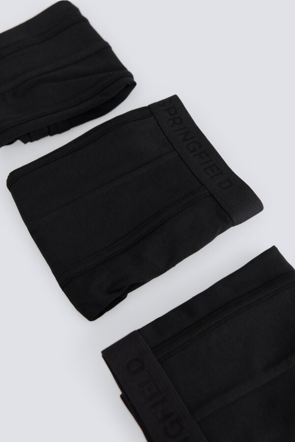 Springfield Pack 3 basic boxers black