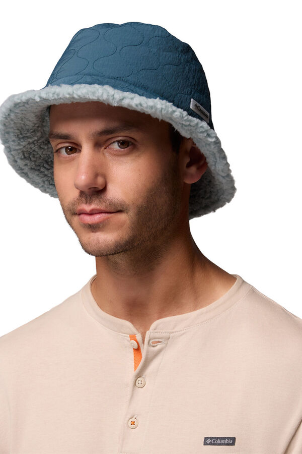 Columbia Unisex Winter Pass&trade; II Sherpa Fleece Reversible Puffer Bucket Hat Plava