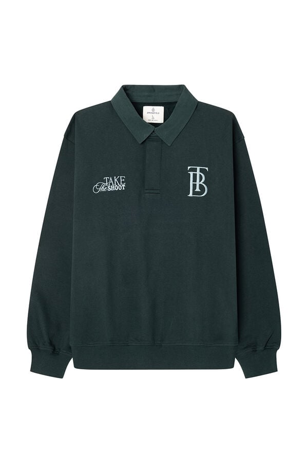 Springfield Success sweatshirt dark green